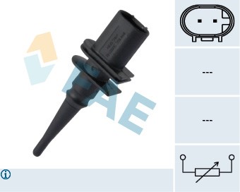Sensor, yttertemperatur Fae 33169 FAE