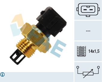 Sensor, insugslufttemperatur 12V Fae 33175 FAE