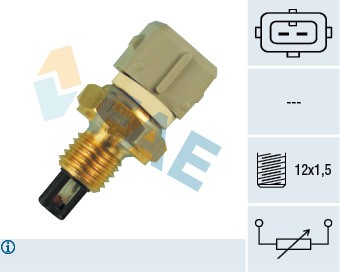 Sensor, insugslufttemperatur 12V Fae 33180 FAE