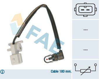Sensor, yttertemperatur 12V Fae 33185 FAE