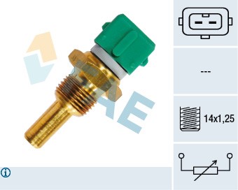 Sensor, kylvätsketemperatur Fae 33190 FAE