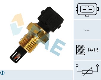 Sensor, insugslufttemperatur 12V Fae 33220 FAE