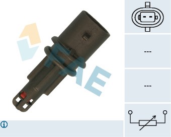 Sensor, insugslufttemperatur 12V Fae 33225 FAE