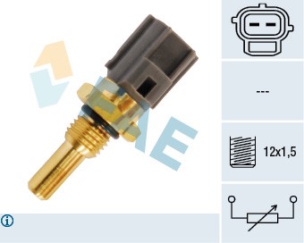 Sensor, kylvätsketemperatur Fae 33245 FAE