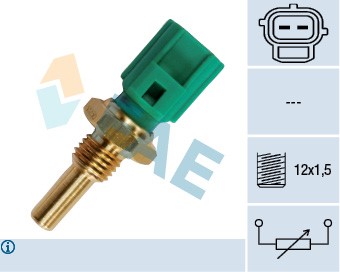 Sensor, kylvätsketemperatur Fae 33250 FAE