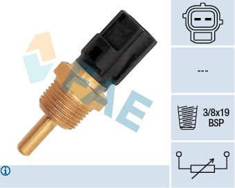 Sensor, kylvätsketemperatur Fae 33310 FAE