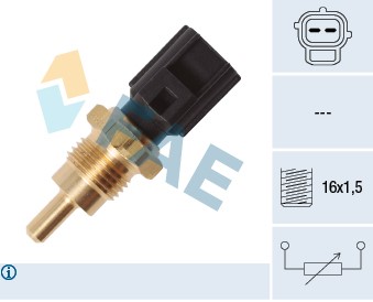 Sensor, kylvätsketemperatur Fae 33311 FAE