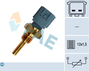 Sensor, kylvätsketemperatur Fae 33460 FAE