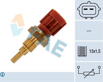 Sensor, kylvätsketemperatur Fae 33475 FAE