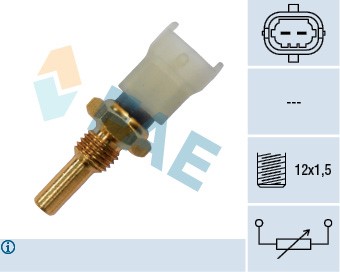 Kylvätsketemperatur-sensor Fae 33480 FAE