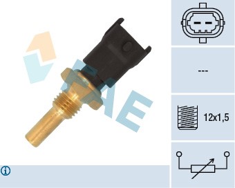 Sensor, kylvätsketemperatur Fae 33485 FAE