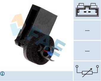 Sensor, innertemperatur Fae 33516 FAE