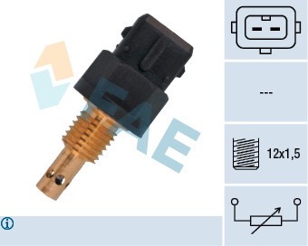 Sensor, insugslufttemperatur Fae 33535 FAE