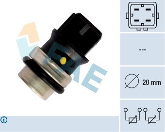 Sensor, kylvätsketemperatur Fae 33640 FAE