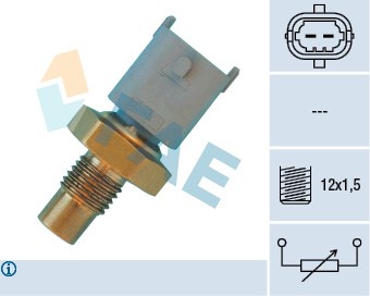 Sensor, kylvätsketemperatur Fae 33670 FAE