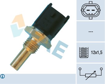 Sensor, kylvätsketemperatur Fae 33680 FAE
