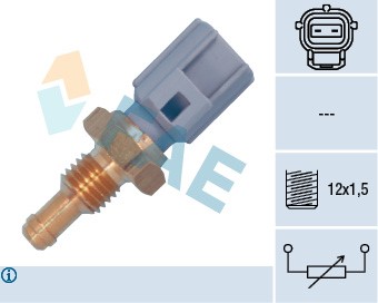 Kylvätsketemperatur-sensor Fae 33735 FAE