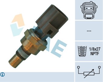 Sensor, topplockstemperaturr Fae 33750 FAE