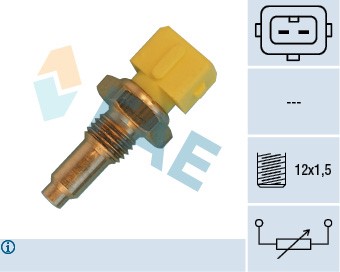 Sensor, kylvätsketemperatur Fae 33760 FAE