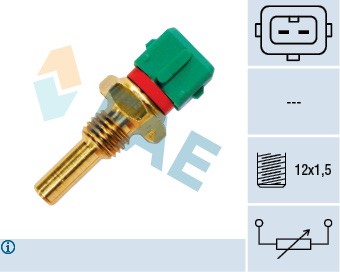 Sensor, kylvätsketemperatur Fae 33770 FAE