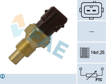 Sensor, kylvätsketemperatur Fae 33792 FAE