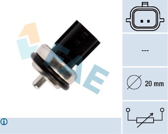 Kylvätsketemperatur-sensor Fae 33811 FAE