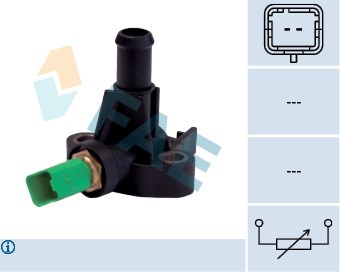 Sensor, kylvätsketemperatur Fae 33850 FAE