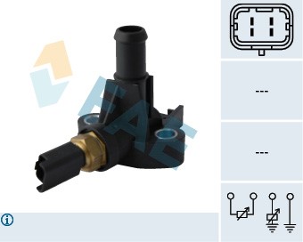 Sensor, kylvätsketemperatur Fae 33851 FAE