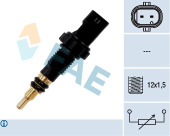 Sensor, kylvätsketemperatur Fae 33890 FAE