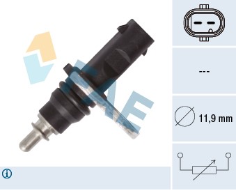 Sensor, kylvätsketemperatur Fae 33894 FAE