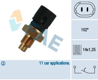 Termokontakt, kylvätskevarning Fae 35720 FAE