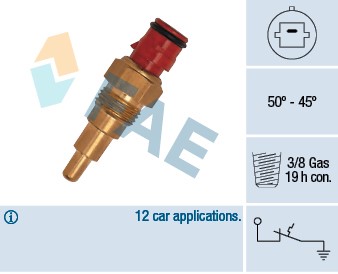 Temperaturswitch, kylarfläkt Fae 36120 FAE