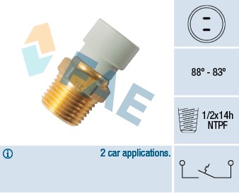 Temperaturswitch, kylarfläkt Fae 36499 FAE