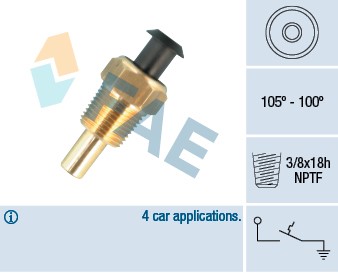 Temperaturswitch, kylarfläkt Fae 37601 FAE
