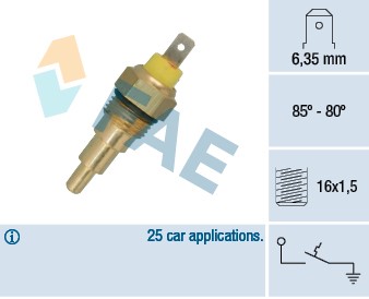 Temperaturswitch, kylarfläkt Fae 37630 FAE