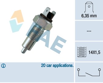 Brytare, backljus Fae 40240 FAE