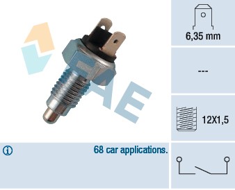 Brytare, backljus Fae 40300 FAE