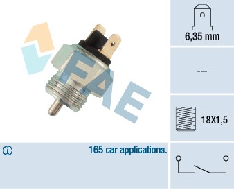 Brytare, backljus Fae 40310 FAE