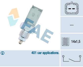 Brytare, backljus Fae 40491 FAE