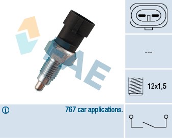 Brytare, backljus Fae 40510 FAE