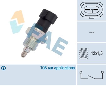 Brytare, backljus Fae 40511 FAE