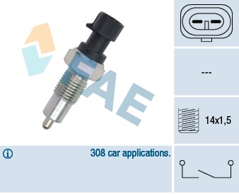 Brytare, backljus Fae 40520 FAE