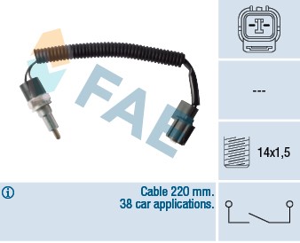 Brytare, backljus Fae 40585 FAE