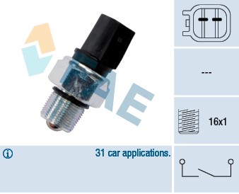 Brytare, backljus Fae 40597 FAE