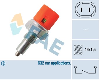 Brytare, backljus Fae 40601 FAE