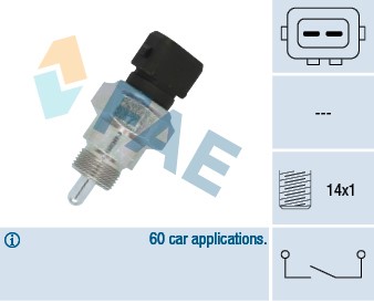 Brytare, backljus Fae 40655 FAE