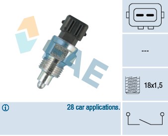 Brytare, backljus Fae 40661 FAE