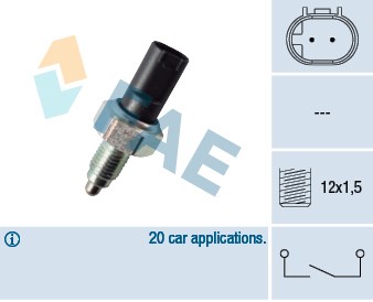 Brytare, backljus Fae 40755 FAE