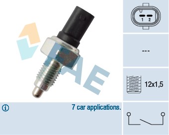 Brytare, backljus Fae 40756 FAE