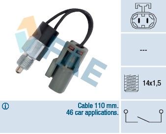Brytare, backljus Fae 40800 FAE